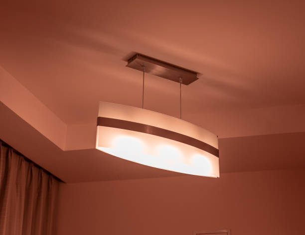 لامپ سقفی پایه دار مدرن و استاندارد